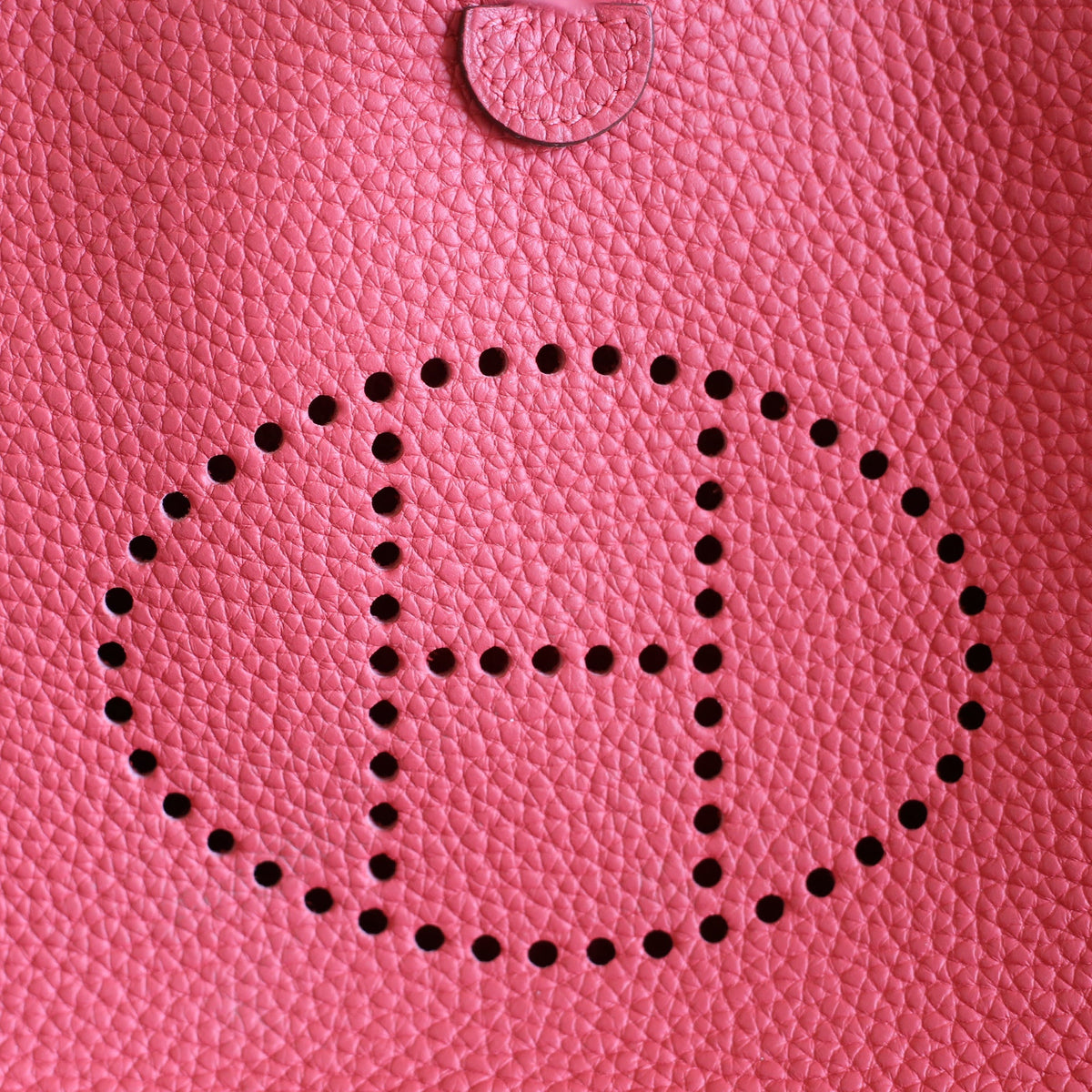 Hermès | Clemence Bougainvillier Red Evelyne | TPM Crowned Bag
