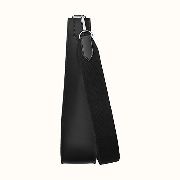 Hermes Evelyne Sellier 33 GM Black Noir Crowned Bag
