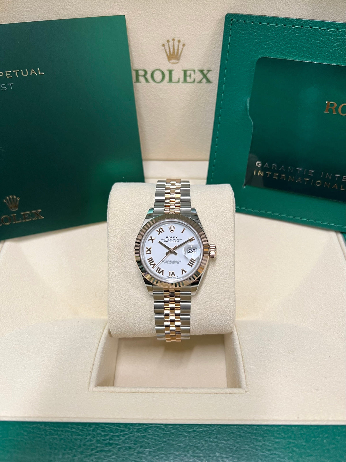 Rolex Datejust 28 279171 White Dial Watch Rolex