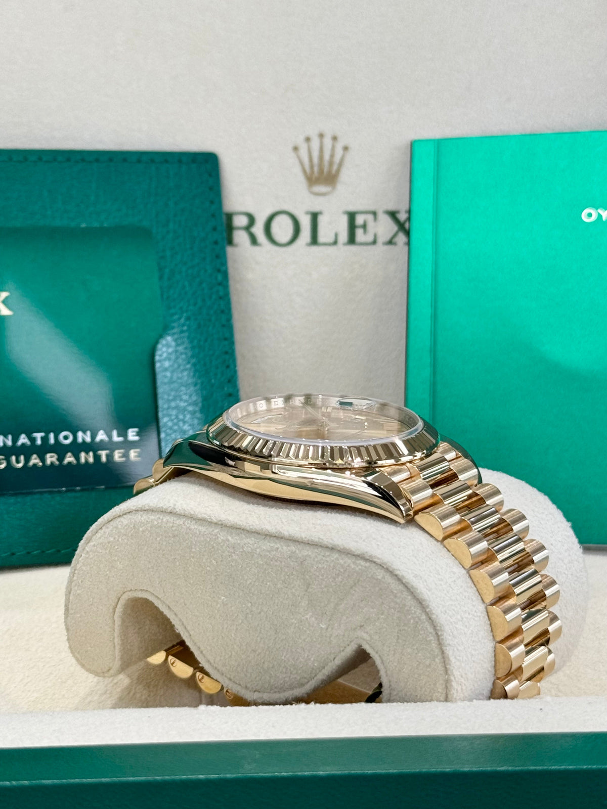 Rolex Day-Date 40 228238 Champagne Dial Watch Rolex