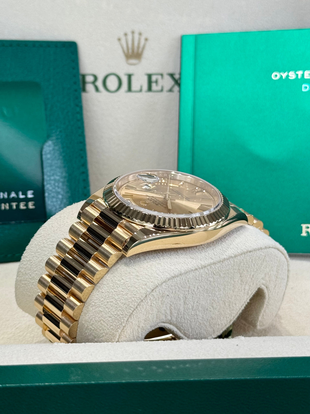 Rolex Day-Date 40 228238 Champagne Dial Watch Rolex
