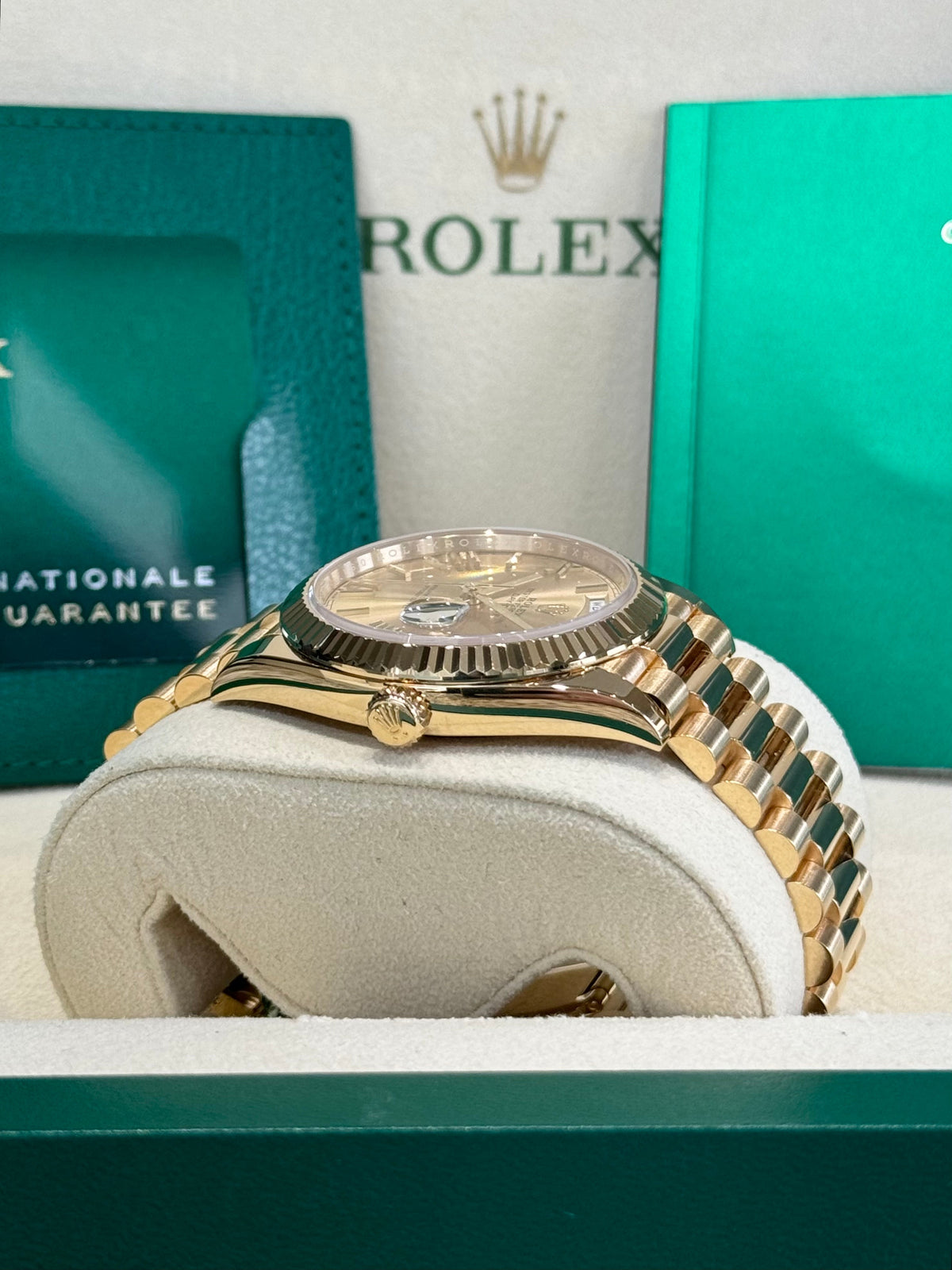 Rolex Day-Date 40 228238 Champagne Dial Watch Rolex