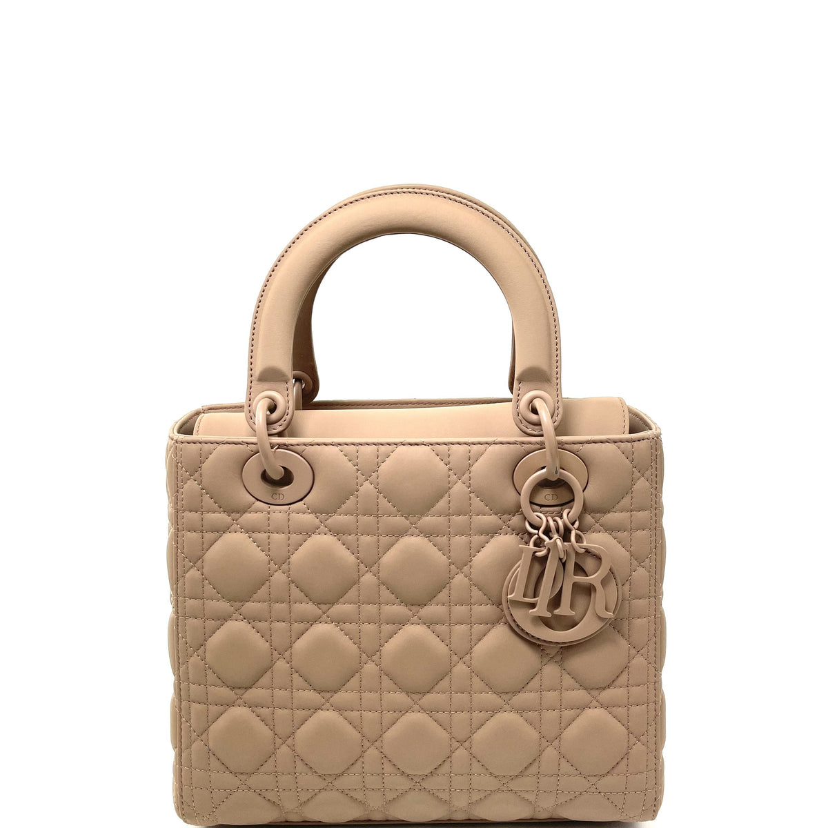 CHRISTIAN DIOR Ultramatte Quilted Cannage Medium Lady Dior Dior