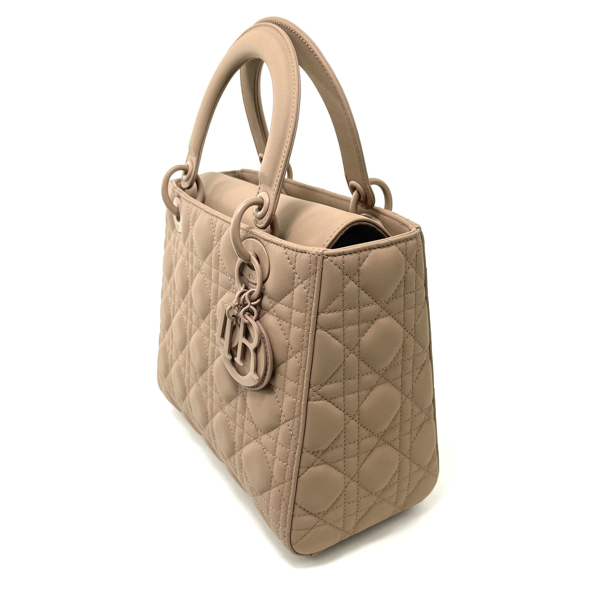 CHRISTIAN DIOR Ultramatte Quilted Cannage Medium Lady Dior Dior