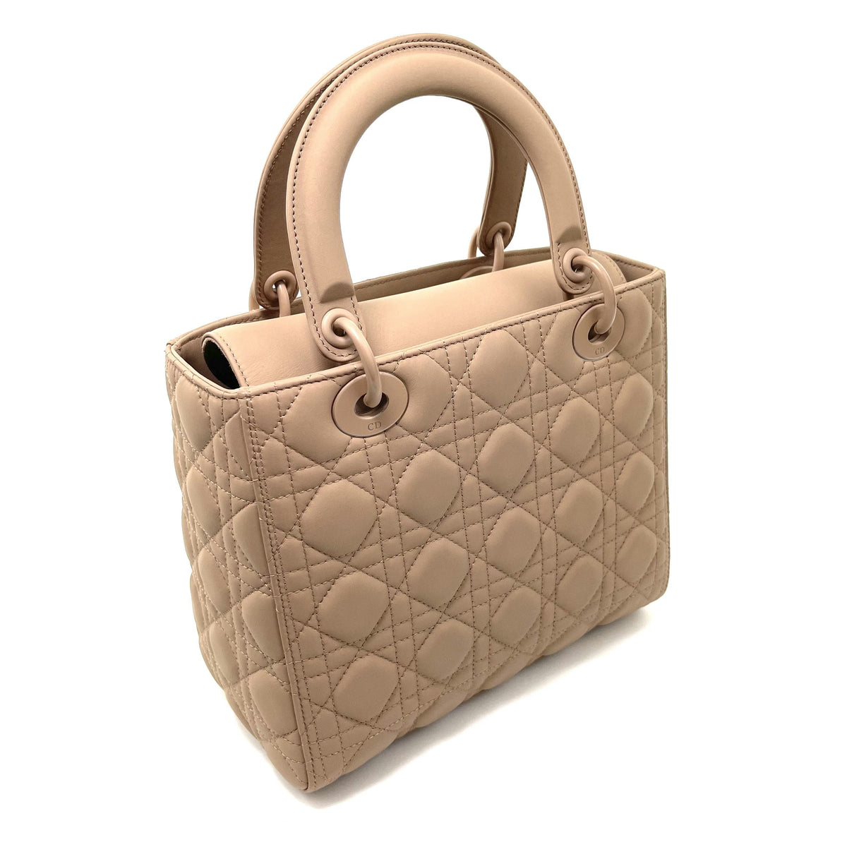 CHRISTIAN DIOR Ultramatte Quilted Cannage Medium Lady Dior Dior