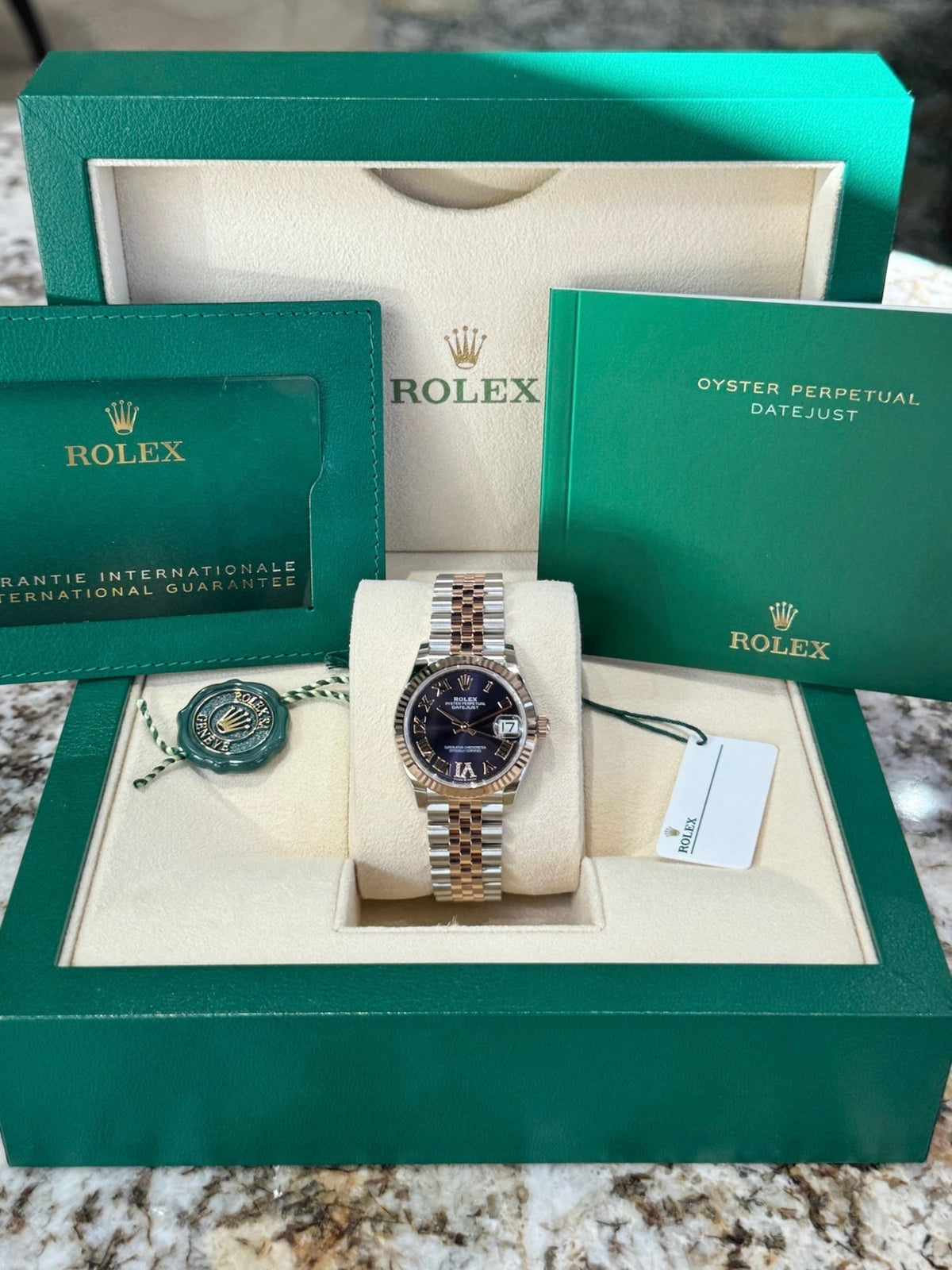 Rolex Datejust 31 278271 Black Dial Watch Rolex