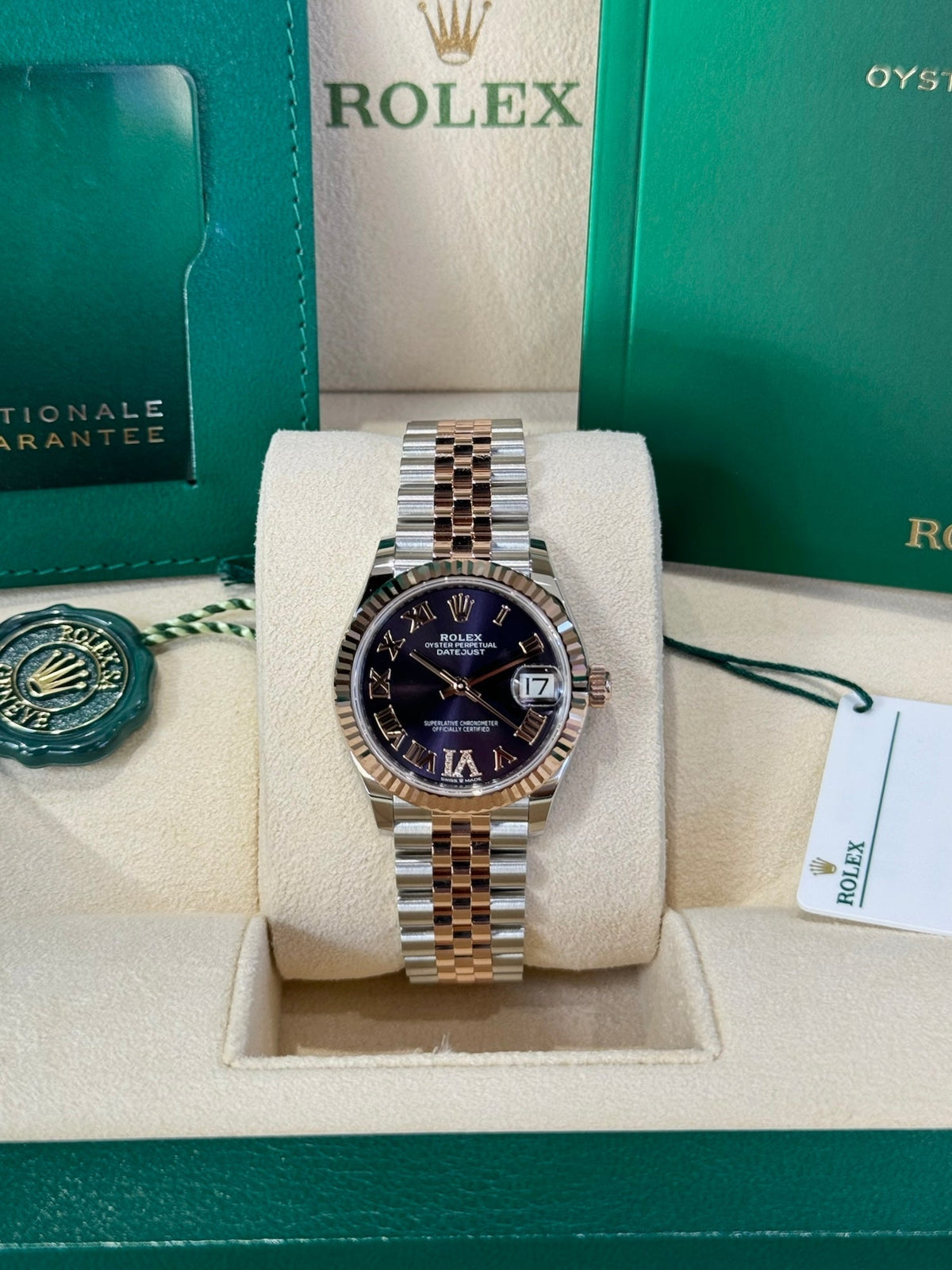 Rolex Datejust 31 278271 Black Dial Watch Rolex