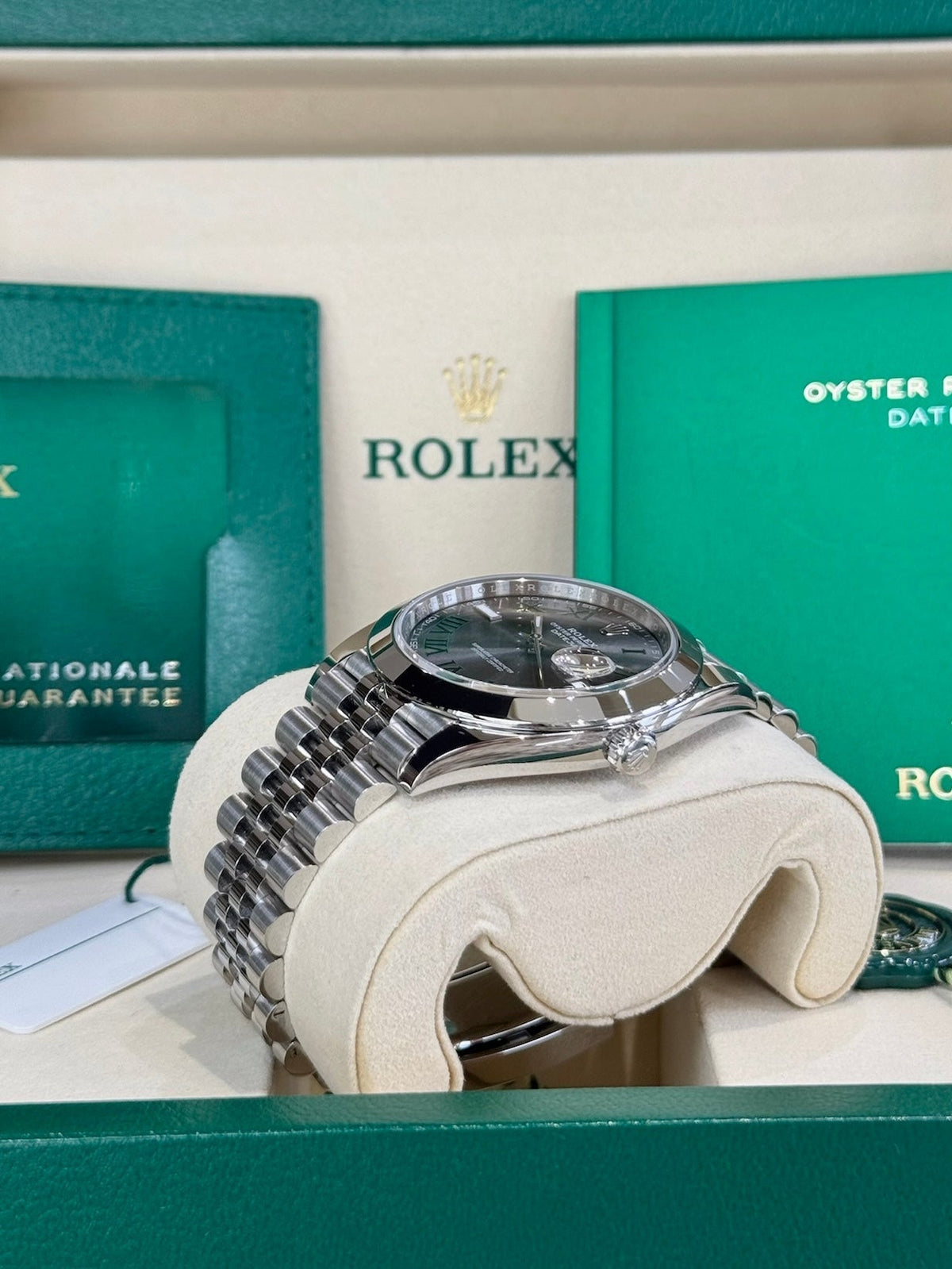 Rolex Datejust 41 126300 Dark Rhodium Dial Watch Rolex