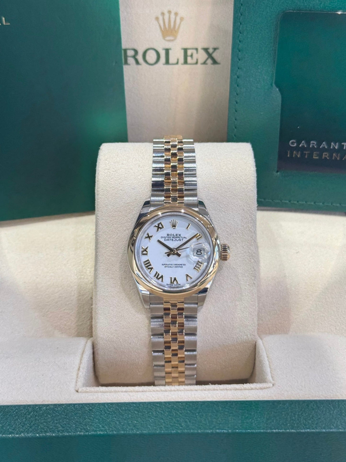 Rolex Datejust 28 279163 White Dial Watch Rolex