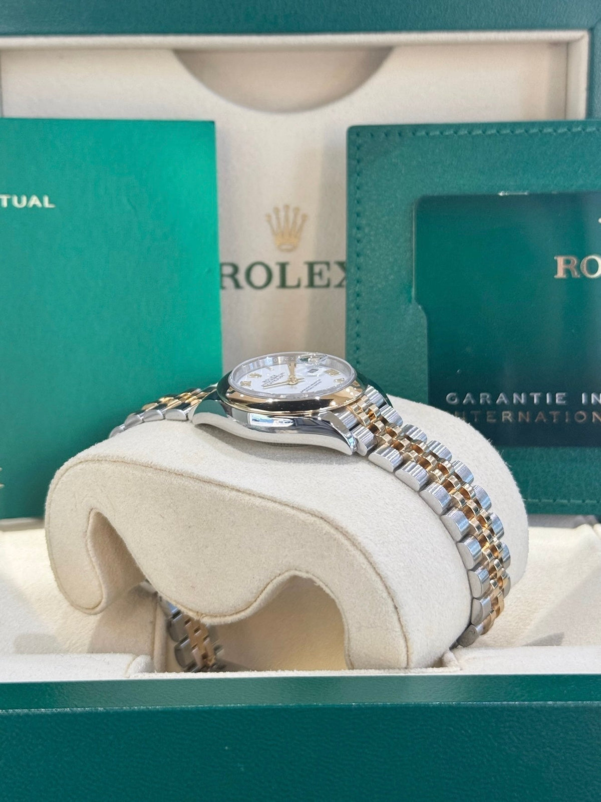 Rolex Datejust 28 279163 White Dial Watch Rolex