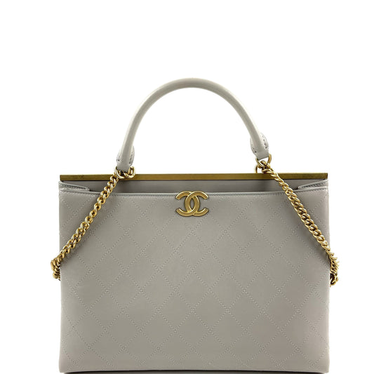 CHANEL Large Coco Luxe Shopping Bag