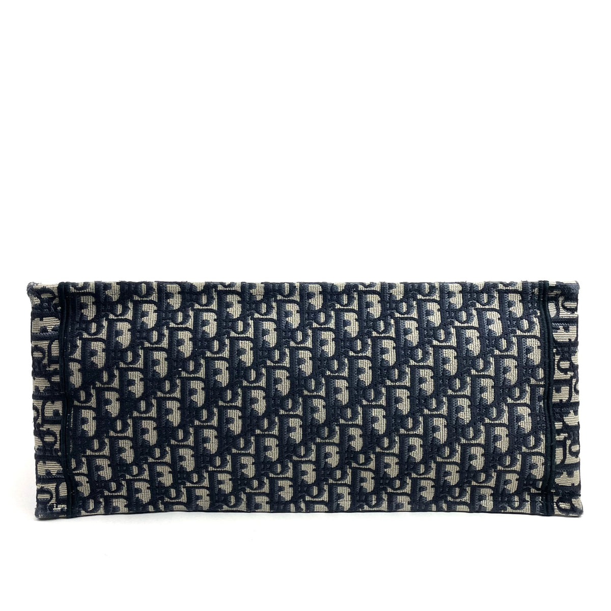 CHRISTIAN DIOR Large Oblique Book Tote - Blue Dior