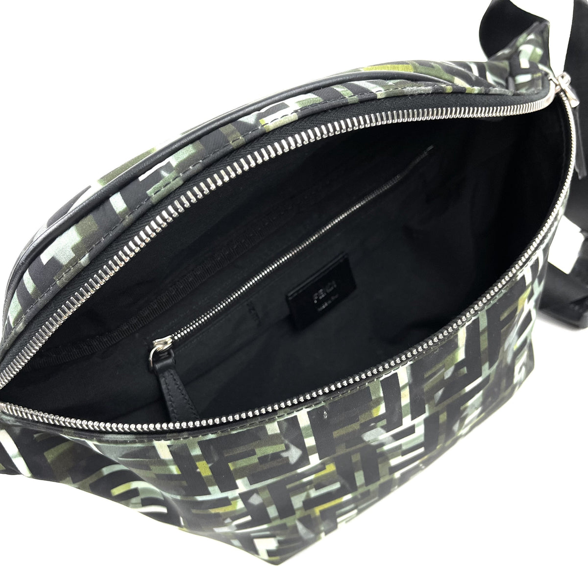 FENDI Camouflage FF Print Belt Bag Fendi