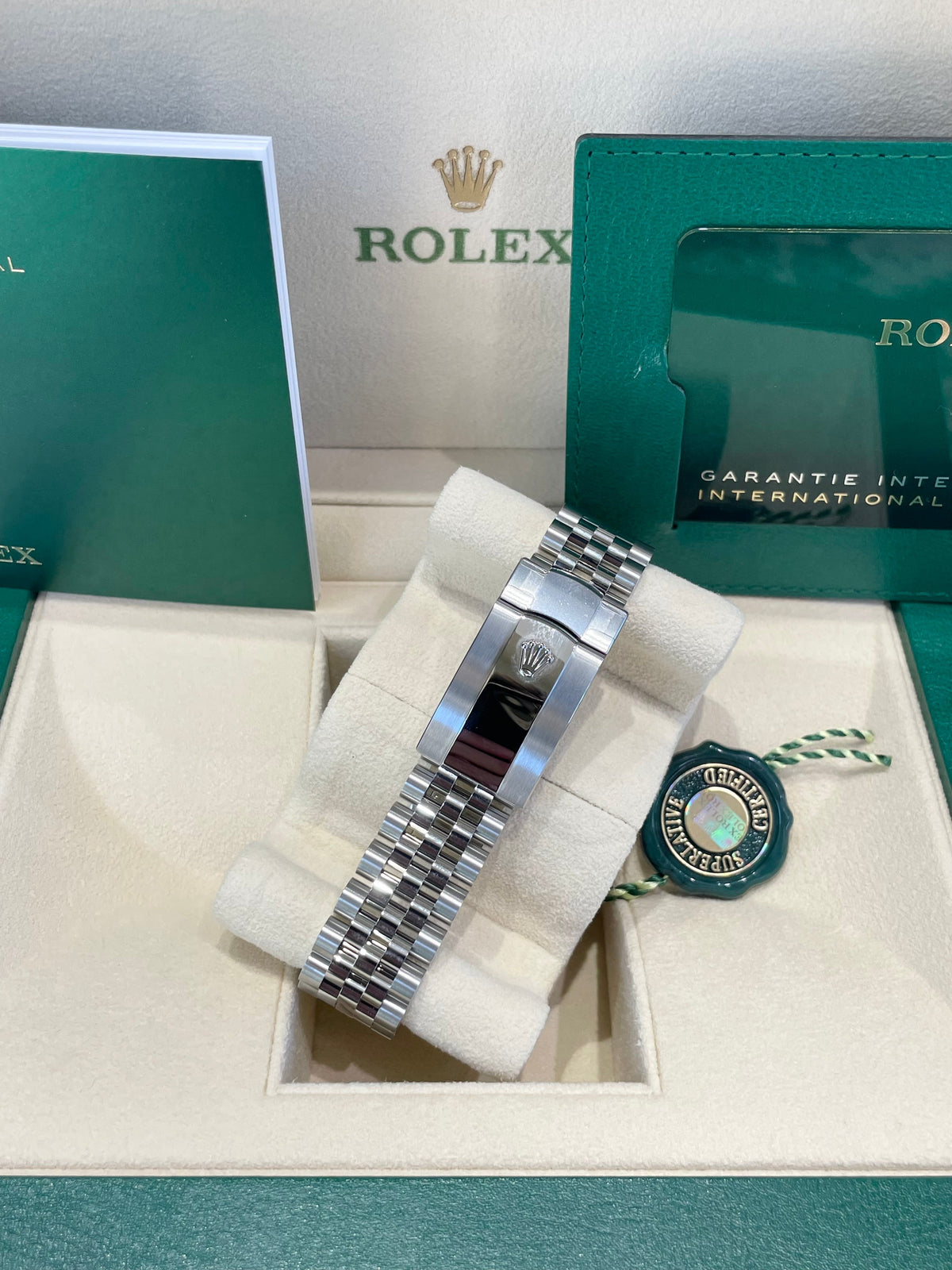 Rolex Datejust 41 126300 White Dial Watch Rolex