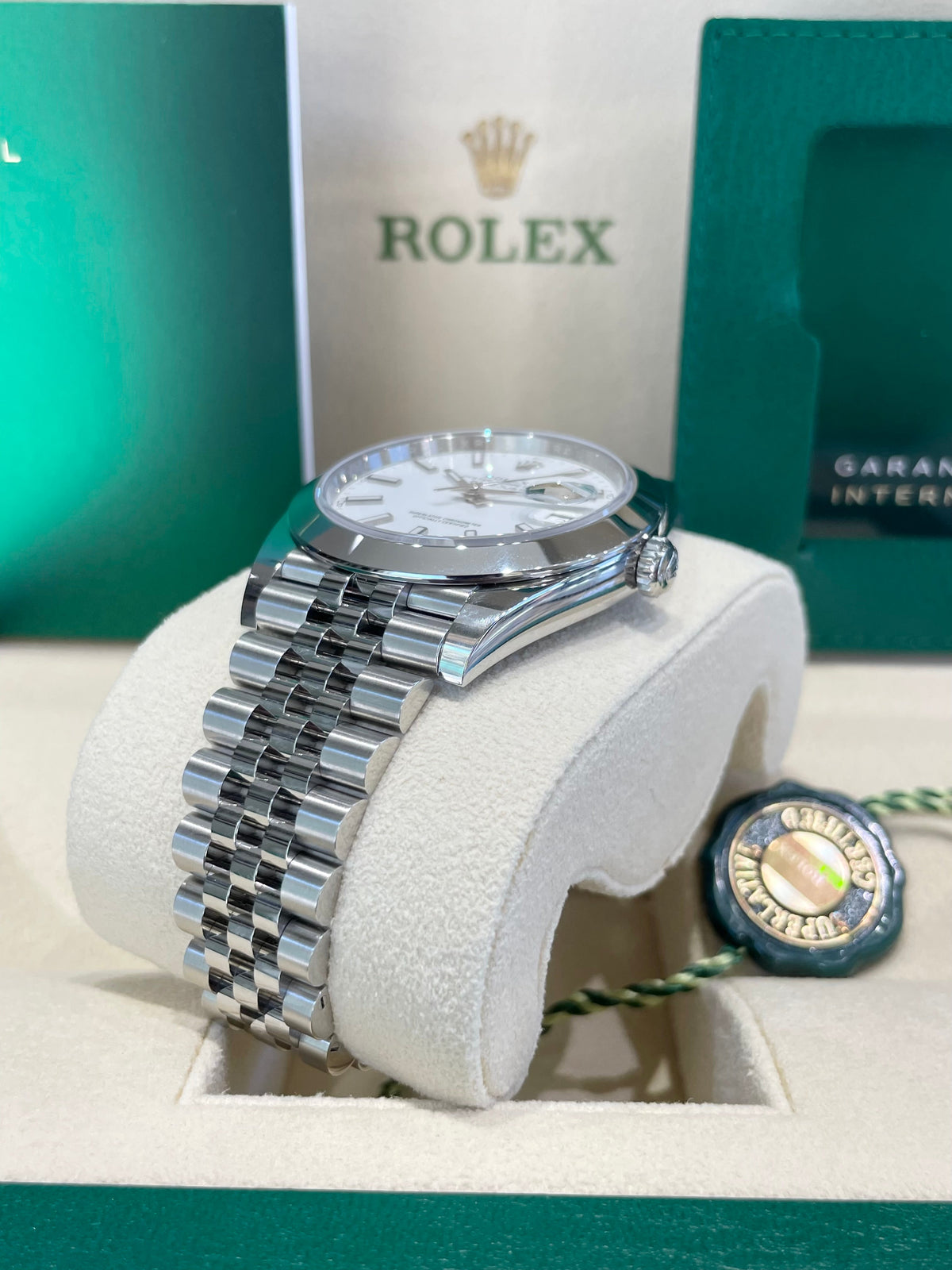 Rolex Datejust 41 126300 White Dial Watch Rolex