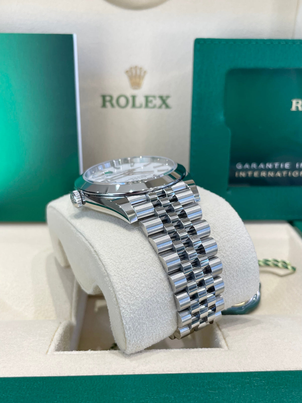Rolex Datejust 41 126300 White Dial Watch Rolex