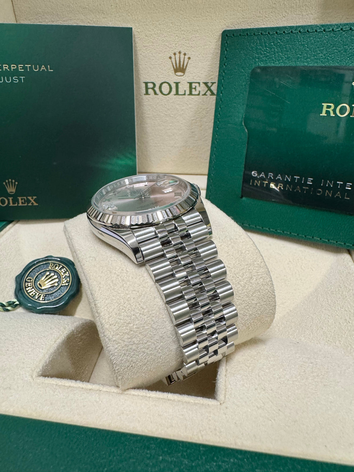 Rolex Datejust 36 126234 Pink Dial Watch Rolex