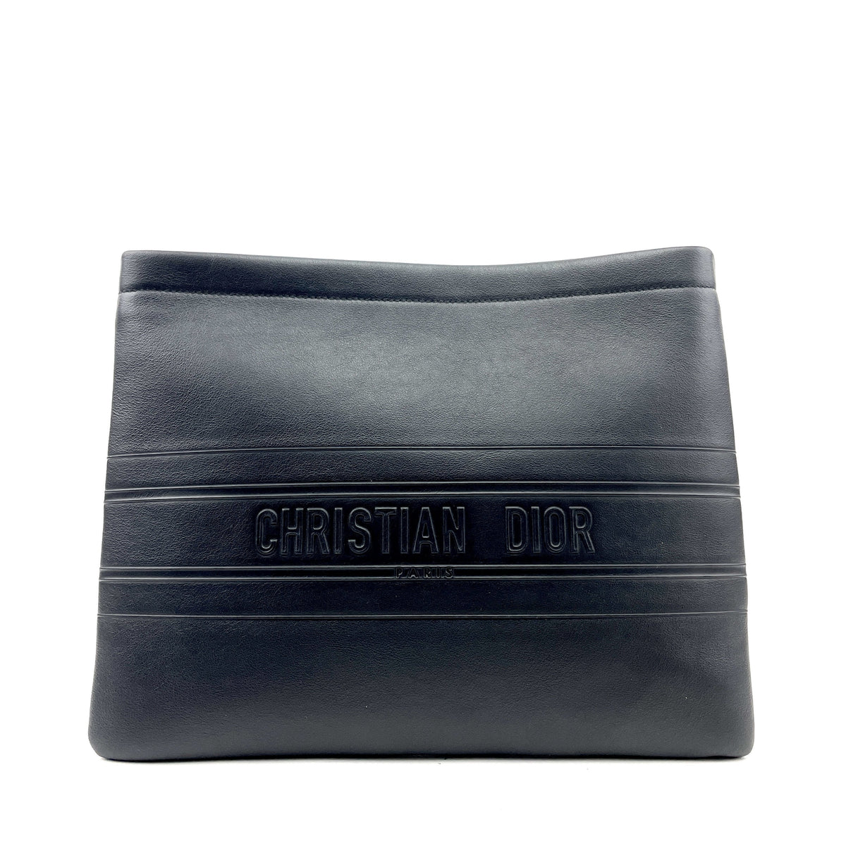 CHRISTIAN DIOR Leather Clutch