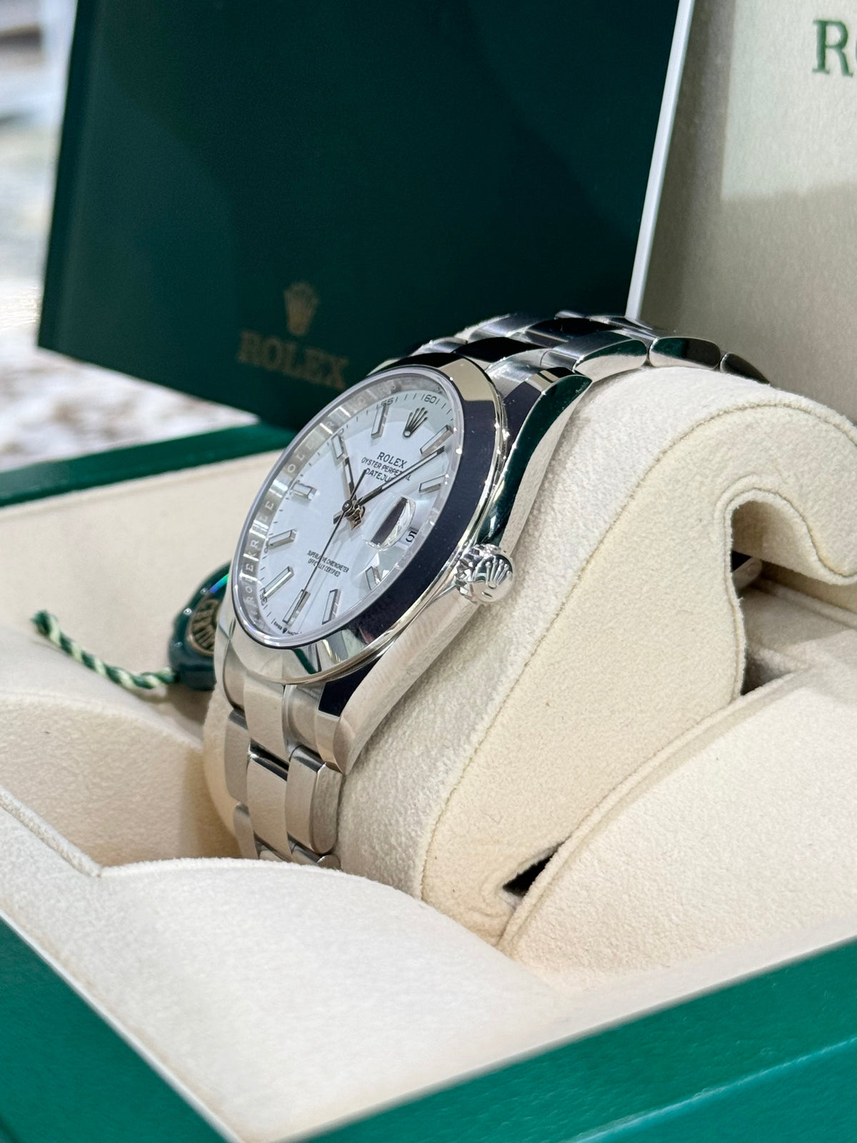 Rolex Datejust 41 126300 White Dial Watch Rolex