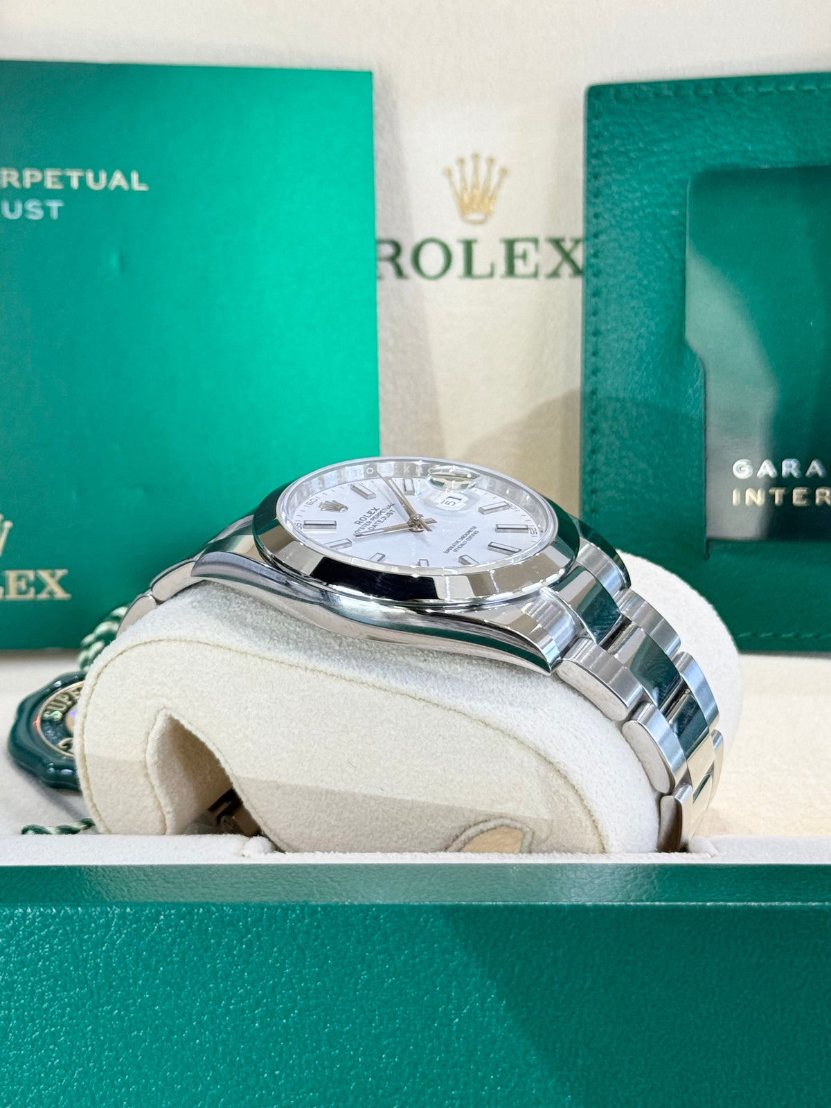 Rolex Datejust 41 126300 White Dial Watch Rolex