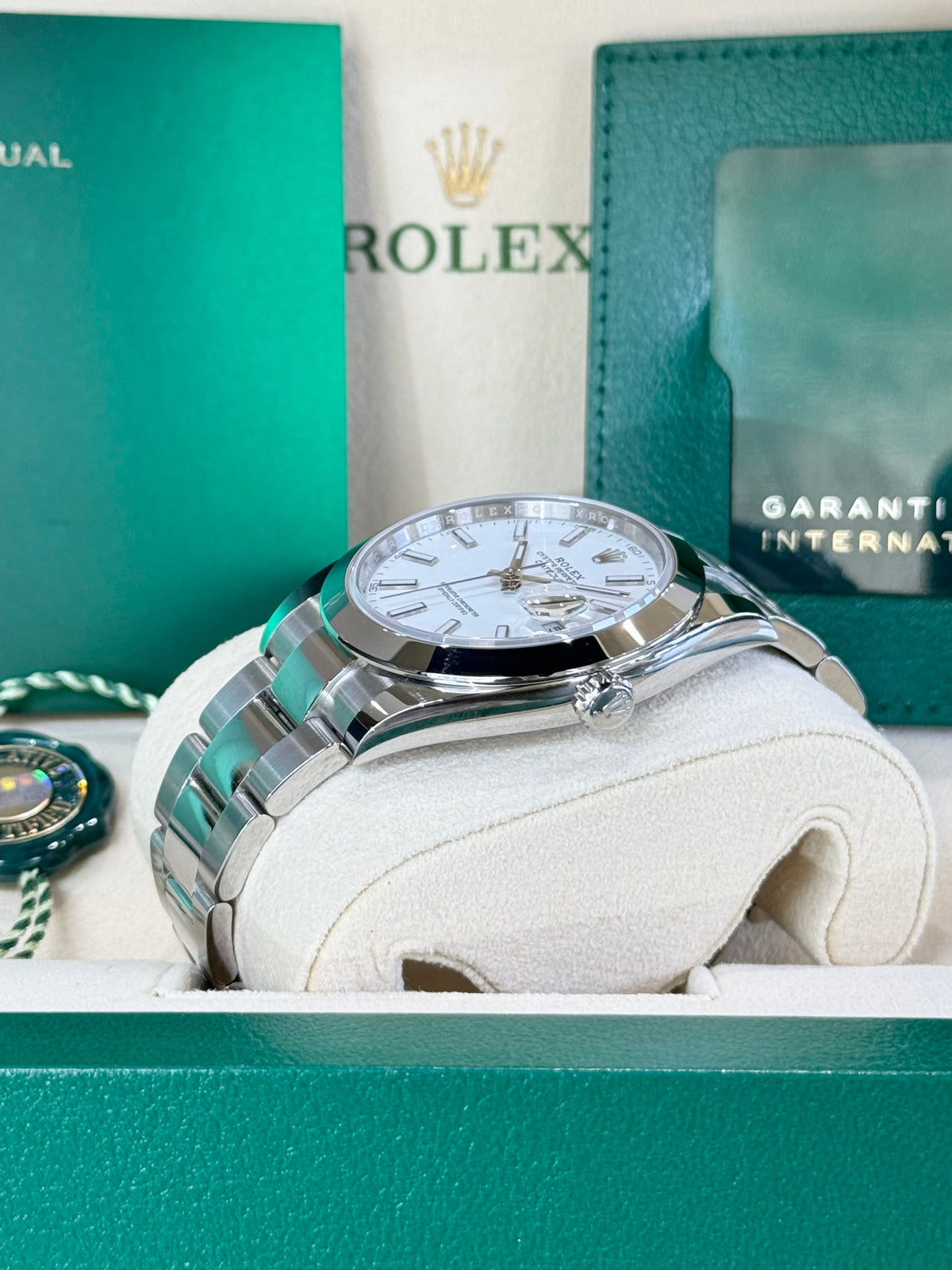 Rolex Datejust 41 126300 White Dial Watch Rolex