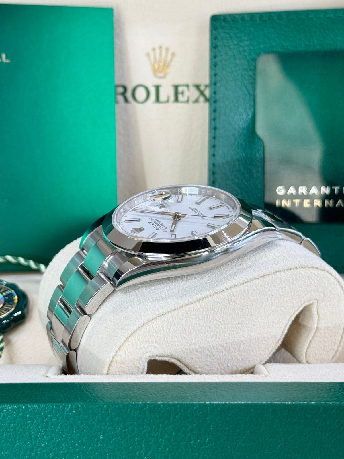 Rolex Datejust 41 126300 White Dial Watch Rolex