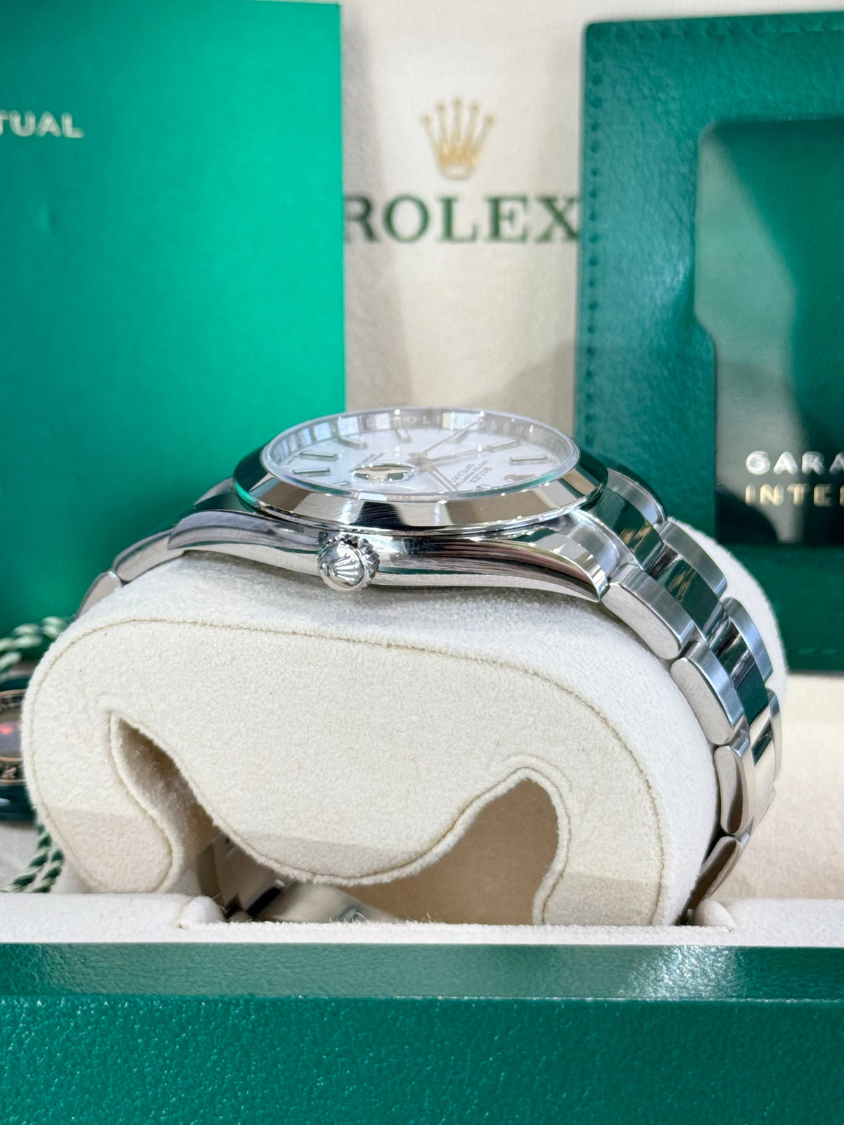 Rolex Datejust 41 126300 White Dial Watch Rolex