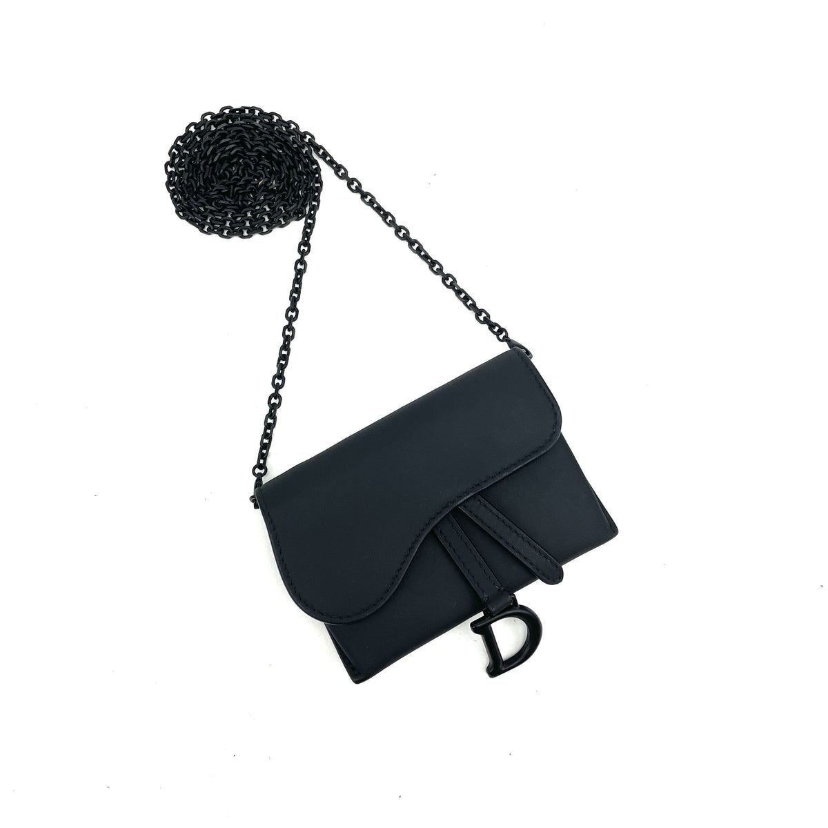 CHRISTIAN DIOR 2019 Nano Saddle Pouch Dior