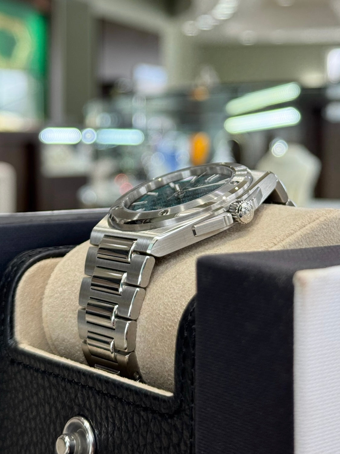 IWC Ingenieur 40 IW328903 Aqua Dial Watch Rolex