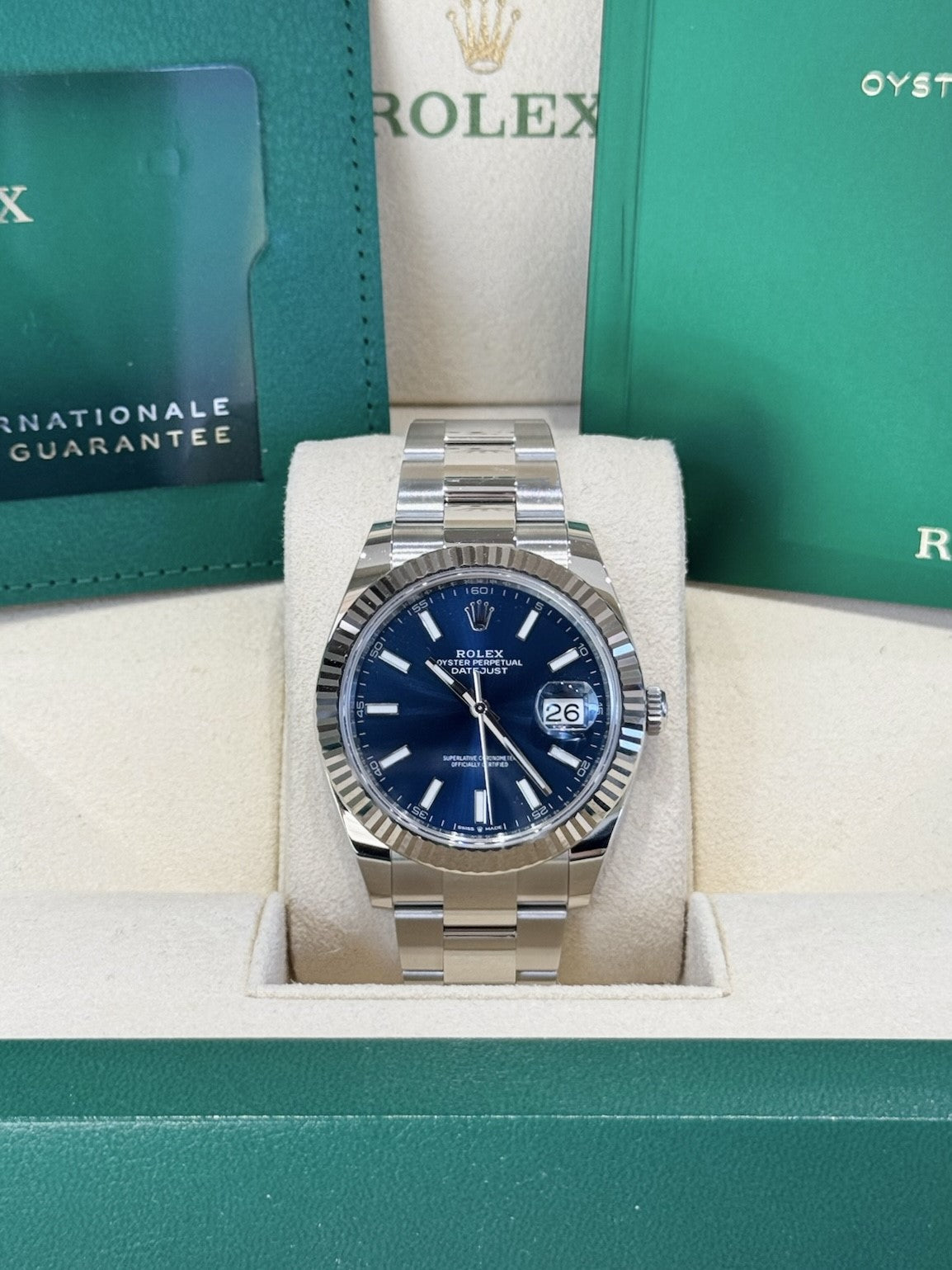 Rolex Datejust 41 126334 Blue Dial Watch Rolex