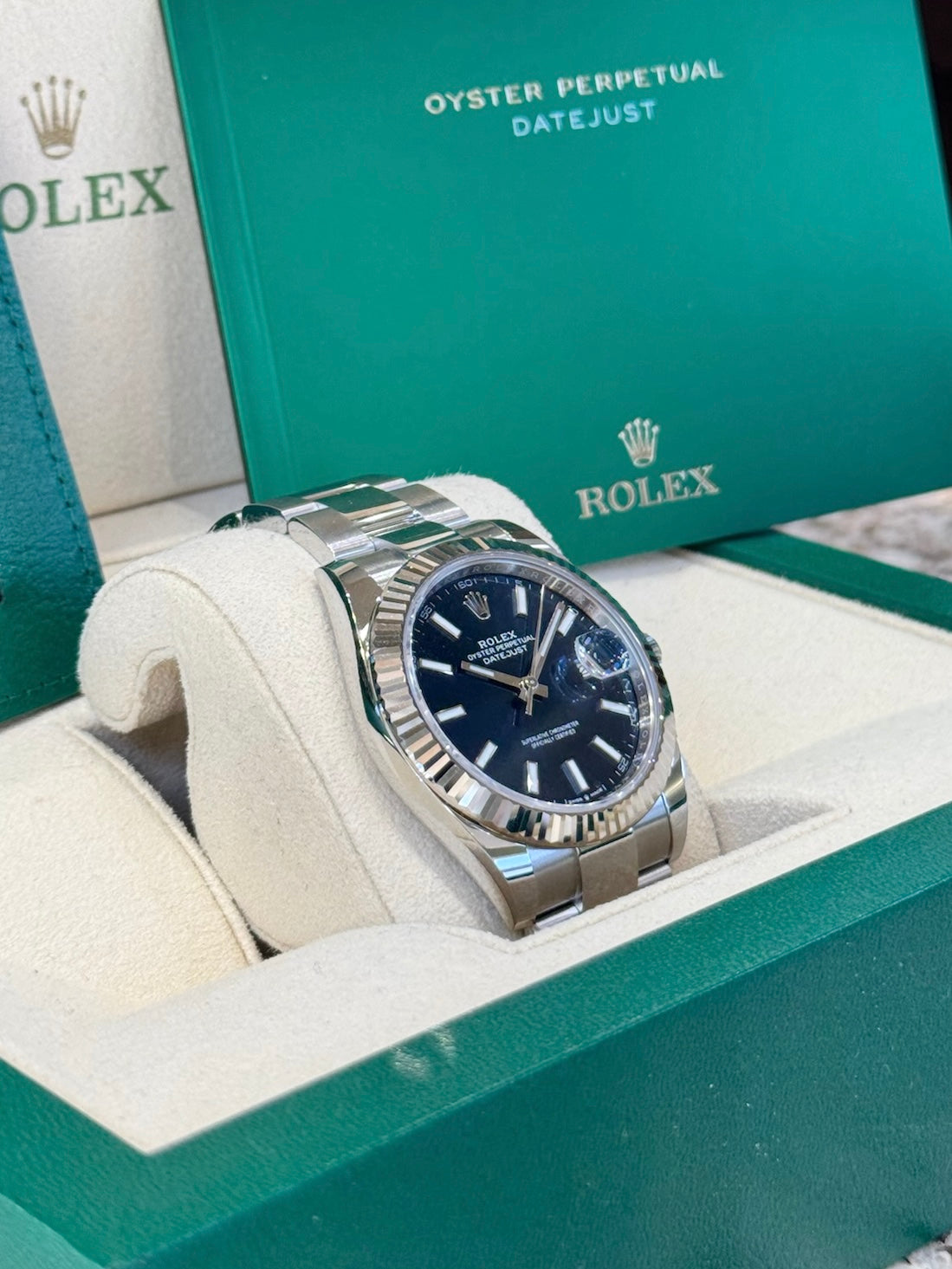 Rolex Datejust 41 126334 Blue Dial Watch Rolex