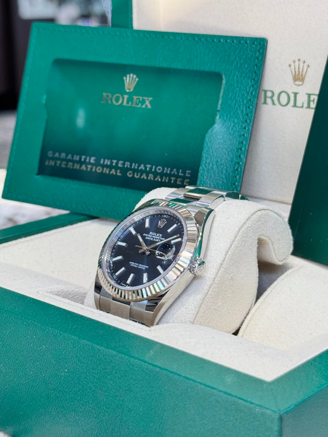 Rolex Datejust 41 126334 Blue Dial Watch Rolex
