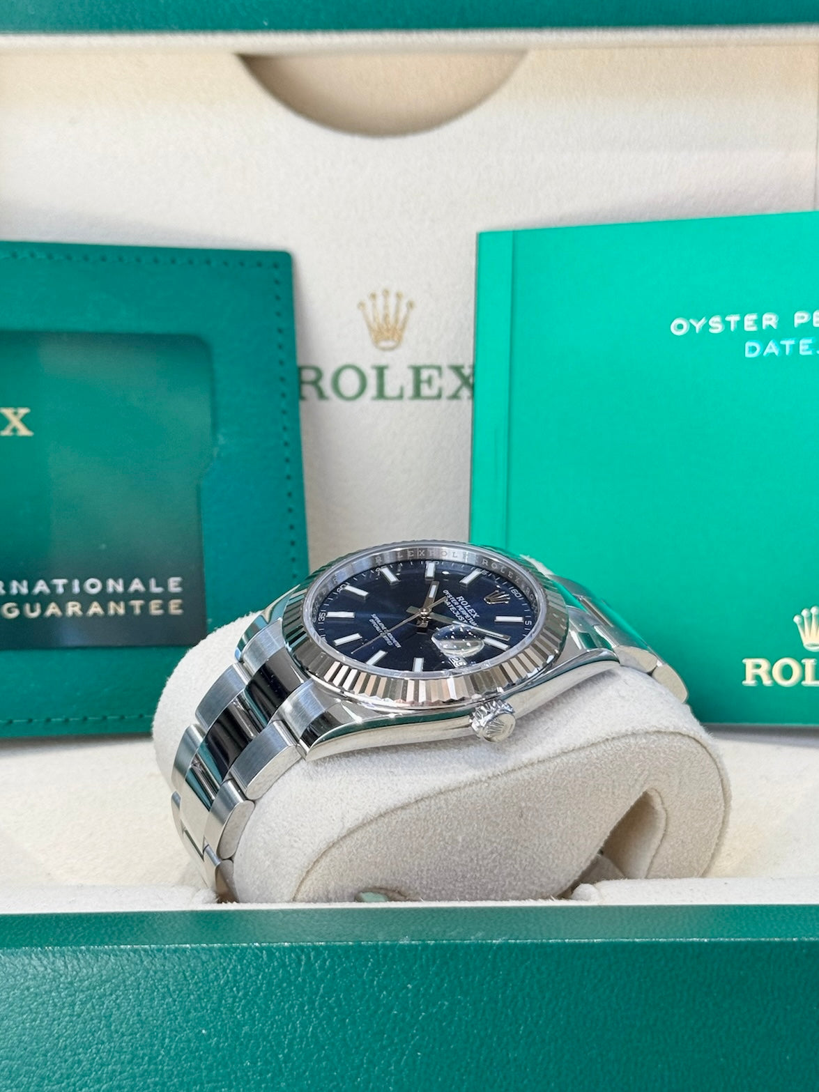 Rolex Datejust 41 126334 Blue Dial Watch Rolex