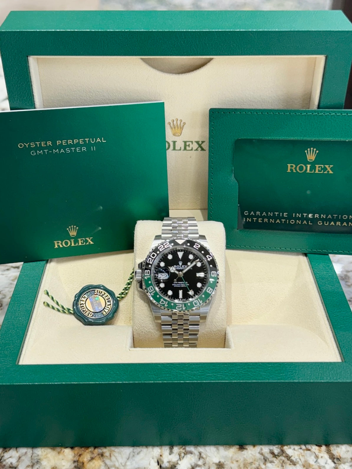 2025 Rolex GMT-Master II Sprite 126720VTNR Rolex
