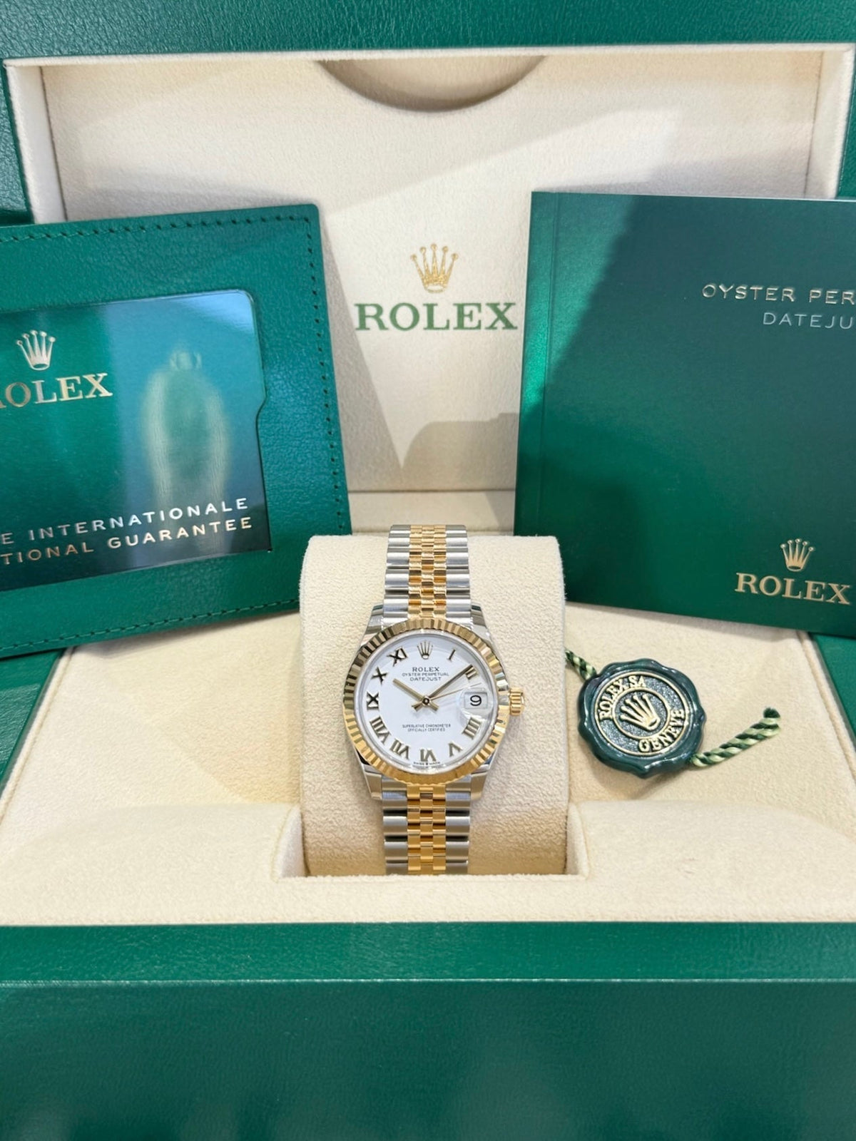Rolex Datejust 31 278273 White Dial Watch Rolex