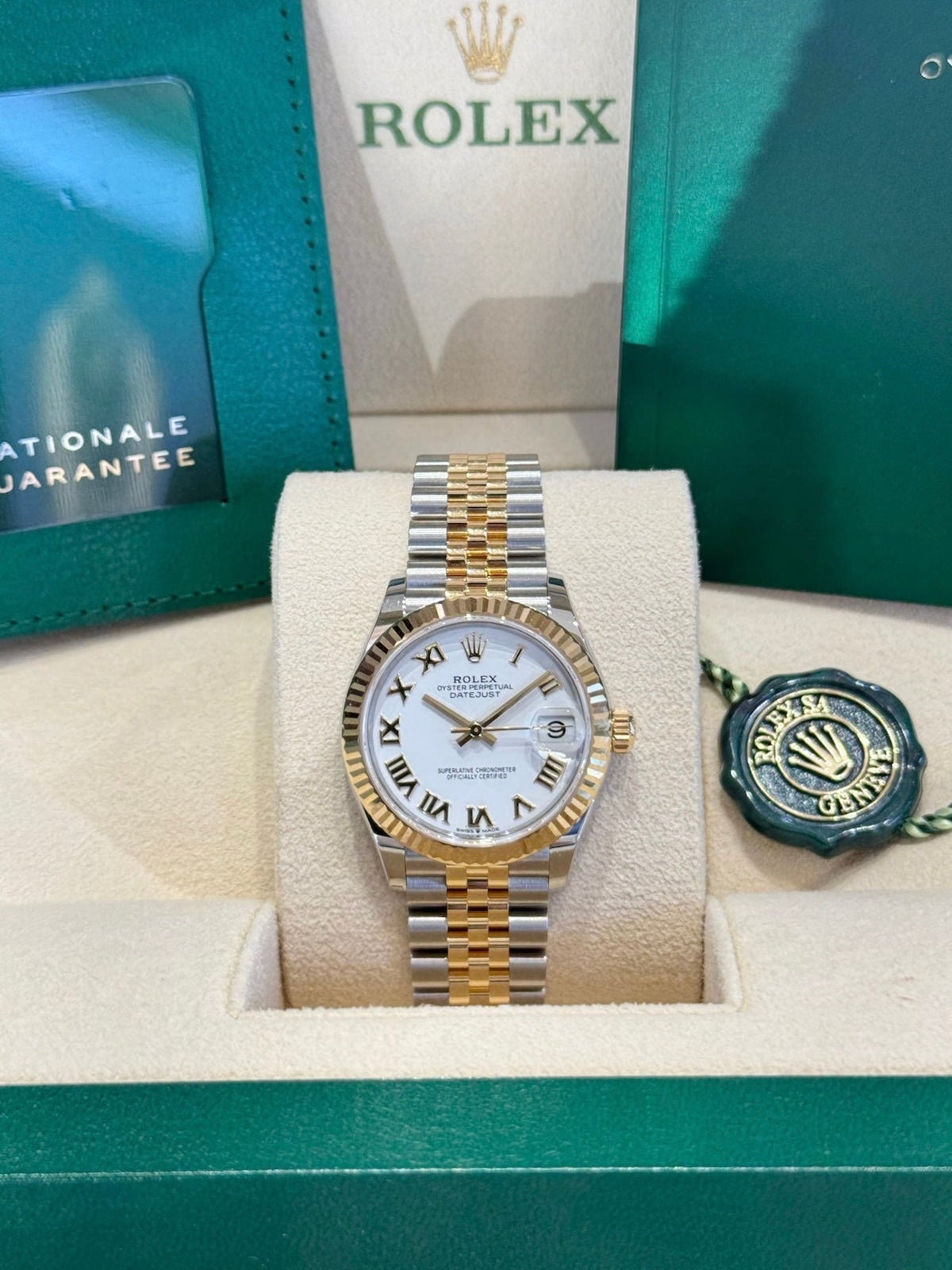 Rolex Datejust 31 278273 White Dial Watch Rolex