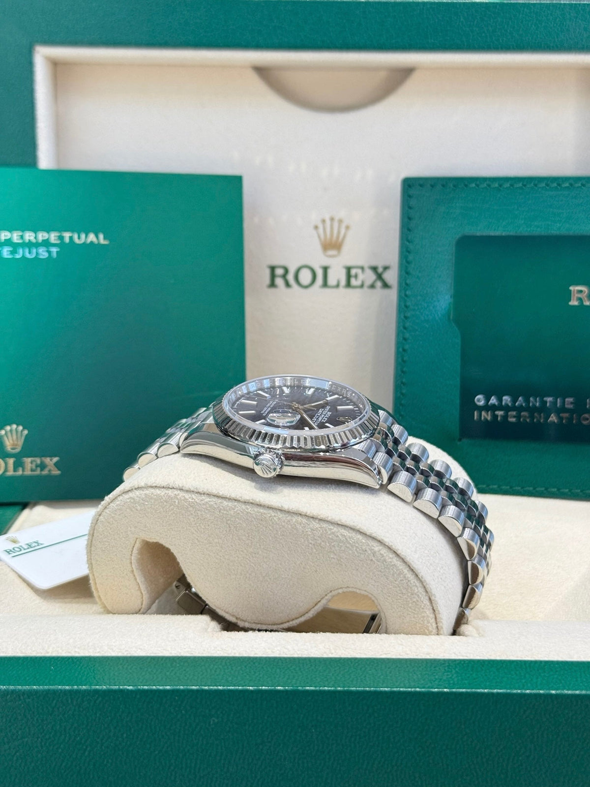 Rolex Datejust 36 126234 Blue Fluted Motif Dial Watch Rolex