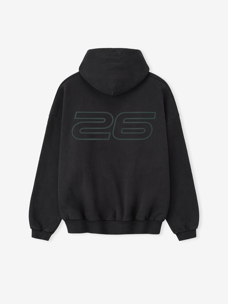Fear of God Essentials Heavy Fleece 90s Hoodie Black BagAg