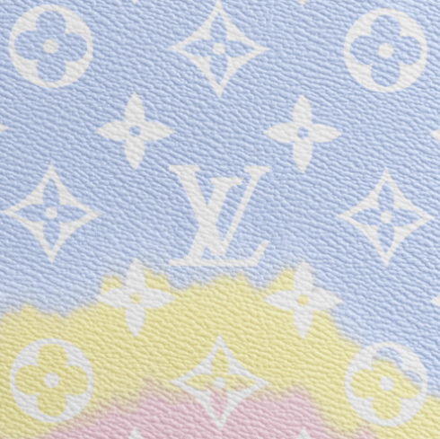 Louis Vuitton Neverfull MM LV Escale Pastel Pink Tie Dye Monogram Canvas M45270