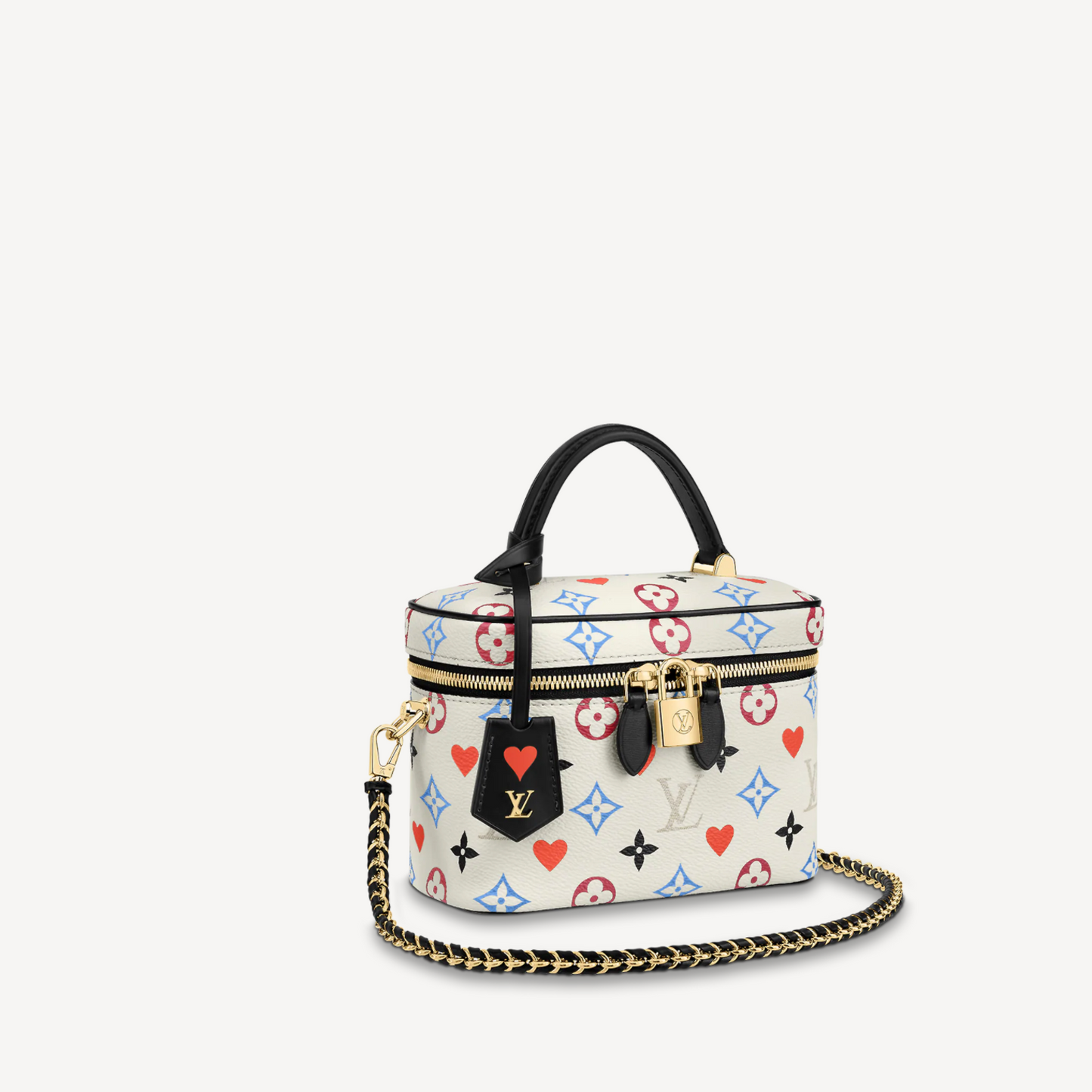 Louis Vuitton Game On Vanity PM White Monogram Canvas M57458
