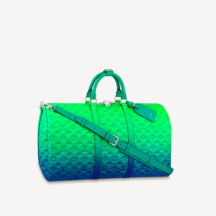 Louis Vuitton Keepall Bandoulière 50 M59766 Taurillon Leather Travel Bag