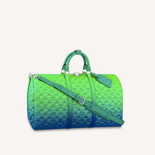 Louis Vuitton Keepall Bandoulière 50 M59766 Taurillon Leather Travel Bag