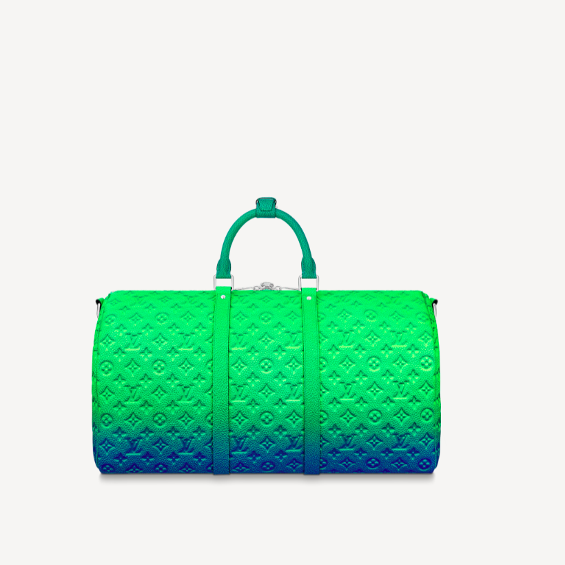 Louis Vuitton Keepall Bandoulière 50 M59766 Taurillon Leather Travel Bag