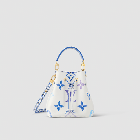 Louis Vuitton LV By The Pool NeoNoe BB Blue Monogram Canvas M22986