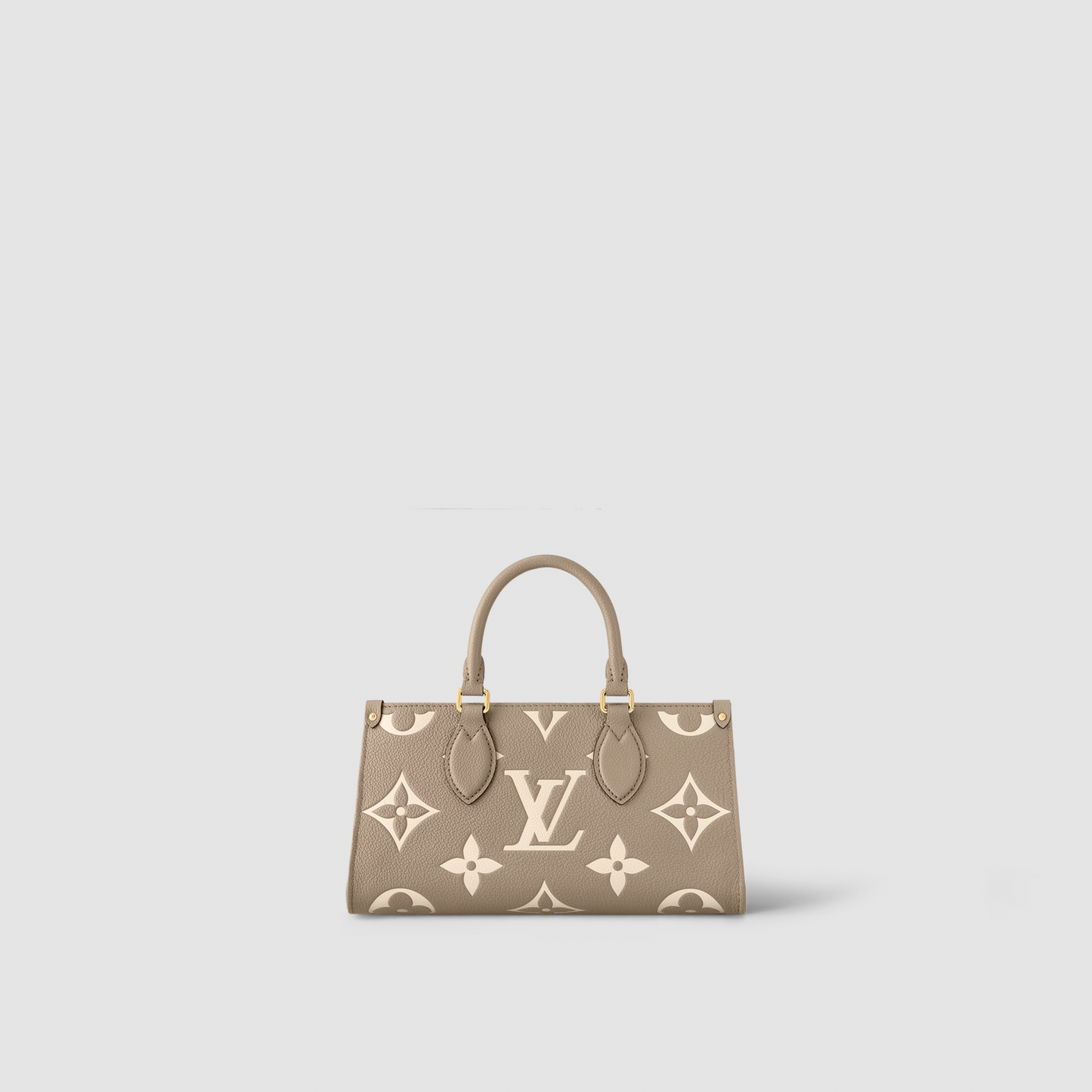 Louis Vuitton OnTheGo East West Dove Cream Monogram Empreinte Leather M23641