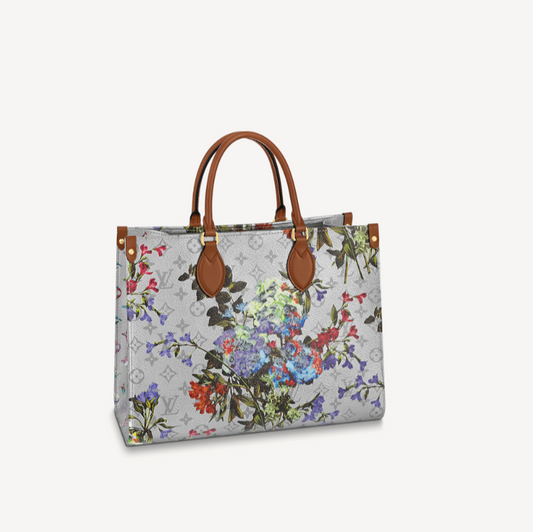 Louis Vuitton OnTheGo MM Coated Canvas Tote Bag M21233