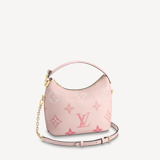 Louis Vuitton Marshmallow Monogram Empreinte Leather Rosebud Pink M45697