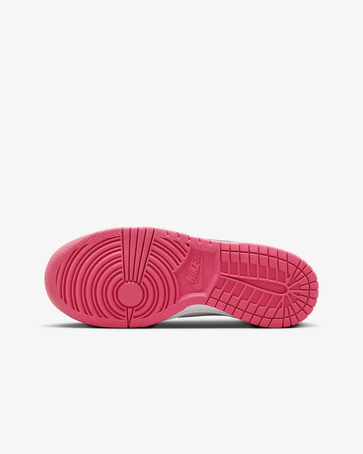 Nike Kids' Dunk Low Shoes - White / Laser Fuchsia Nike