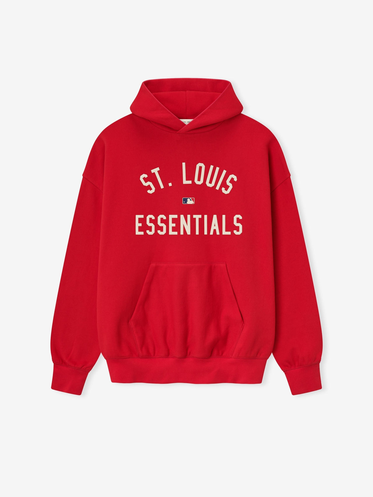 Fear of God Essentials Cardinals Sport Hoodie MLB Red BagAg