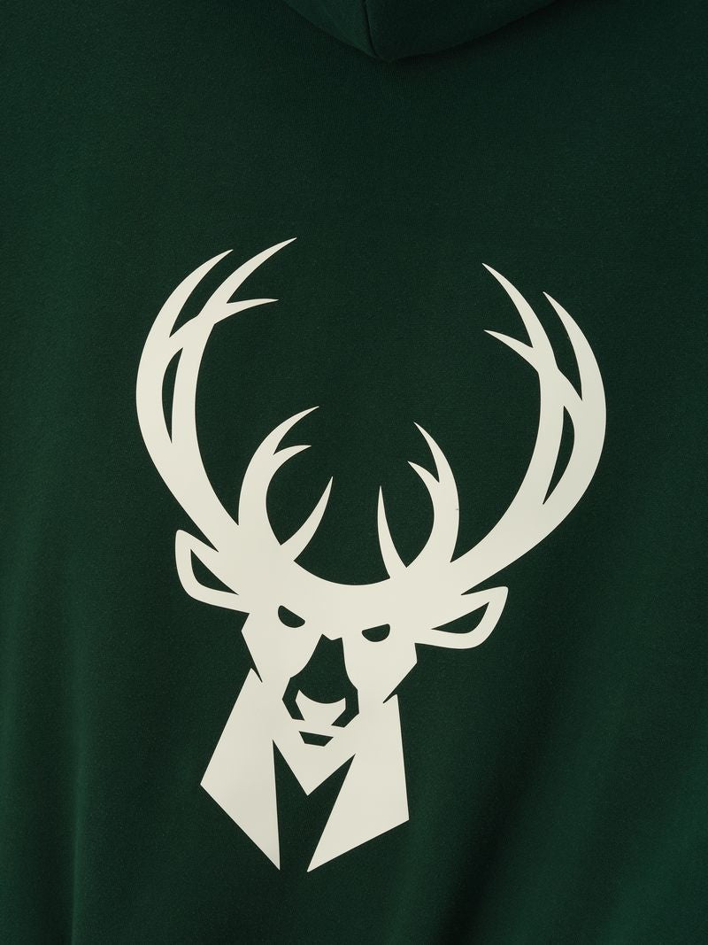 Fear of God Essentials Bucks Sport Hoodie NBA Dark Green BagAg